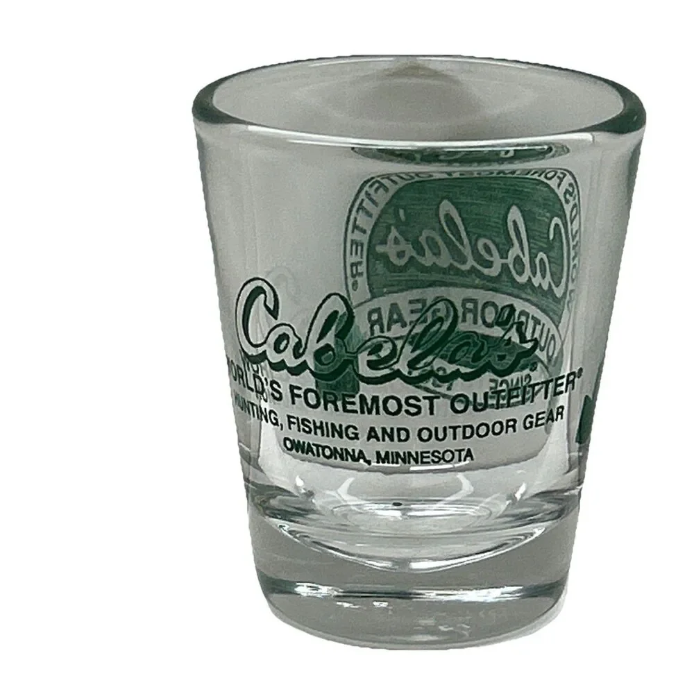 Cabela’s world’s foremost outfitter‎ Owatonna, Minnesota shot glass
